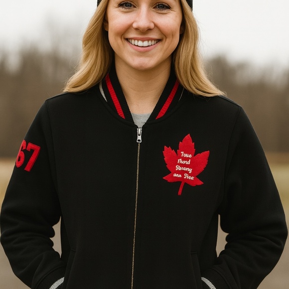 Hudson's Bay Company Jackets & Blazers - HUDSON’S BAY Team Canada Varsity Track Jacket — RARE 2014 Olympic Edition ✨